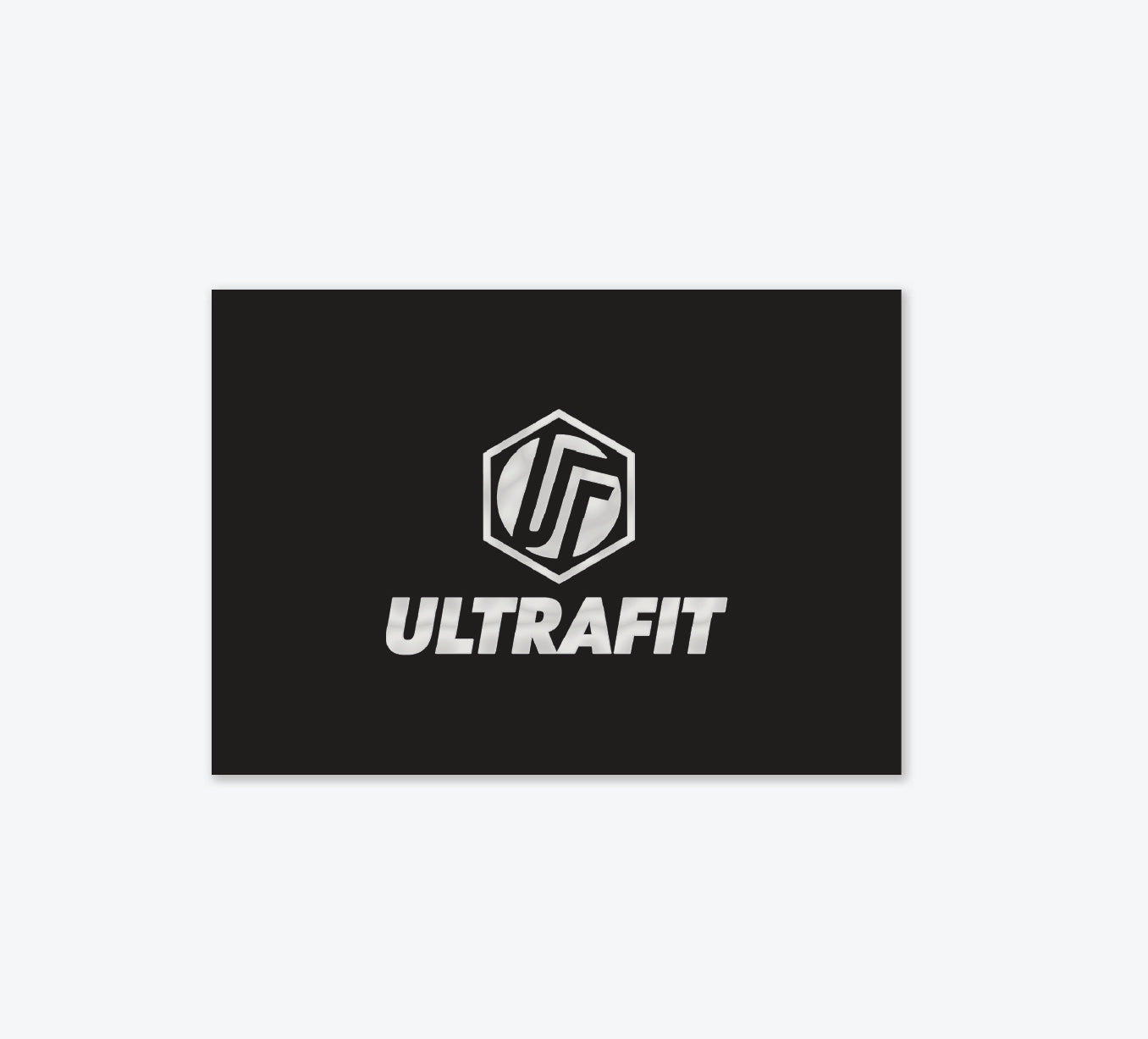 Metal Logo Sticker (Vertical)